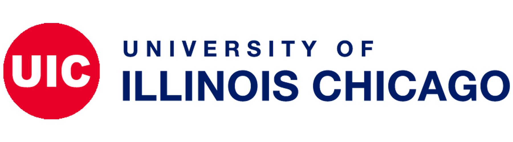 Logo bertuliskan  University of Illinois Chicago